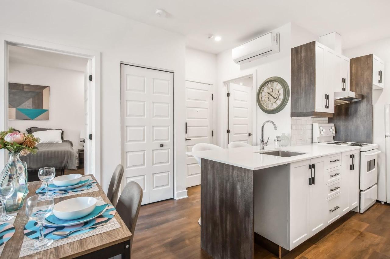 Ferienwohnung M11 Luxury 1Br Sofa Bed In The Heart Of Plateaumile-End Montréal Exterior foto
