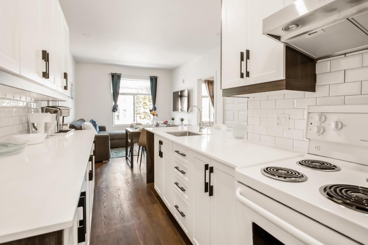 Ferienwohnung M11 Luxury 1Br Sofa Bed In The Heart Of Plateaumile-End Montréal Exterior foto