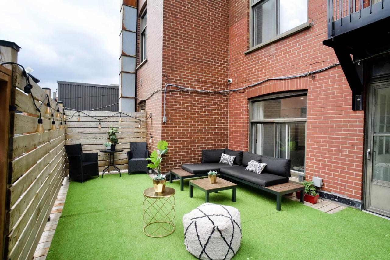 Ferienwohnung M11 Luxury 1Br Sofa Bed In The Heart Of Plateaumile-End Montréal Exterior foto